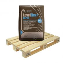 Tilemaster LevelFlex+ Depth Fast Set Flexible Fibre Reinforced Self Levelling Compound 20kg Full Pallet (49 Bags Tail-Lift)